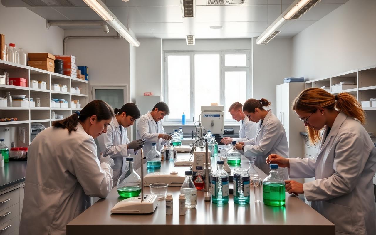 Laboratoire de chimie